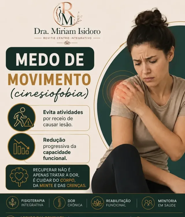 Post: Medo de movimento, cinesiofobia